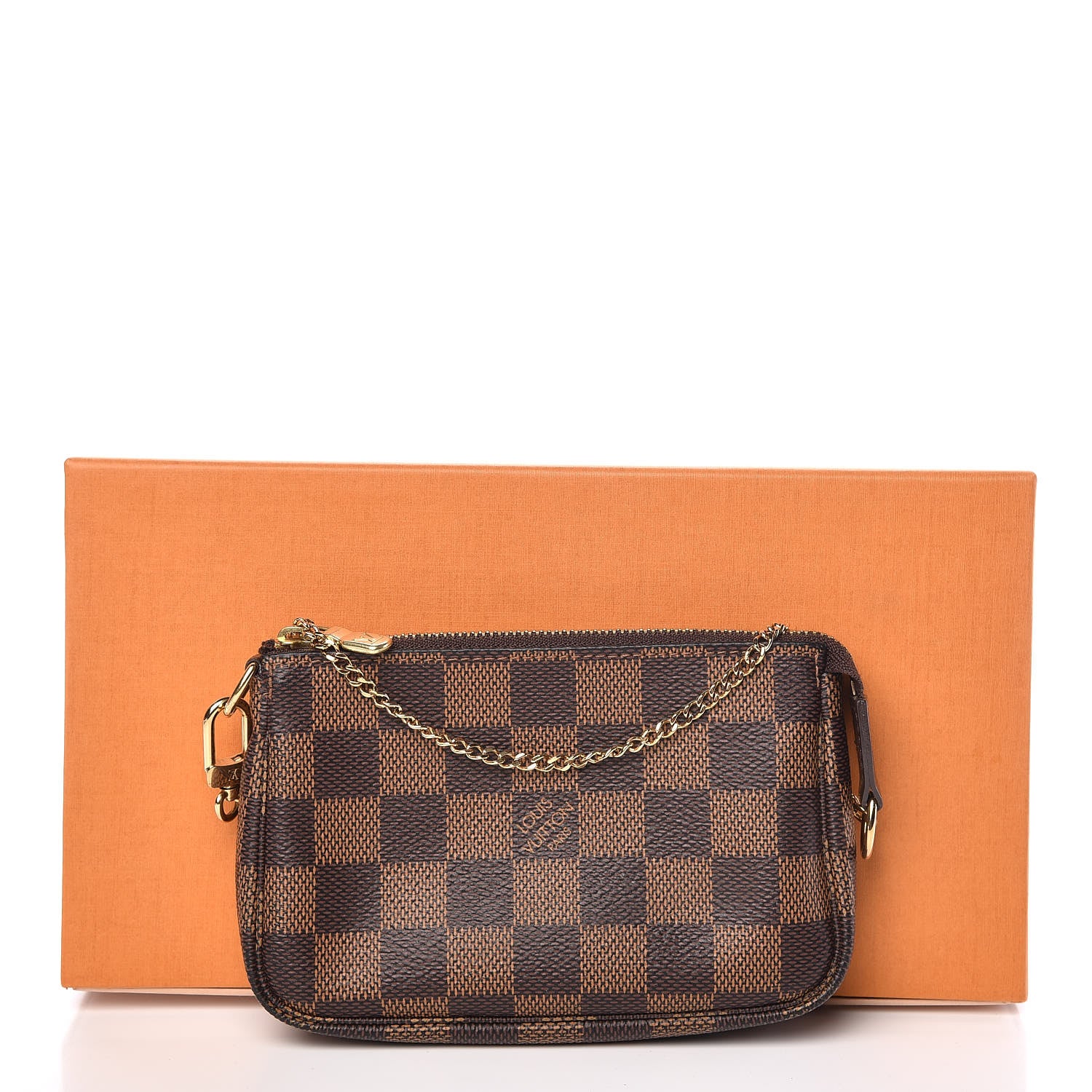 Louis Vuitton Damier Ebene Mini Pochette Accessories 11 of 11