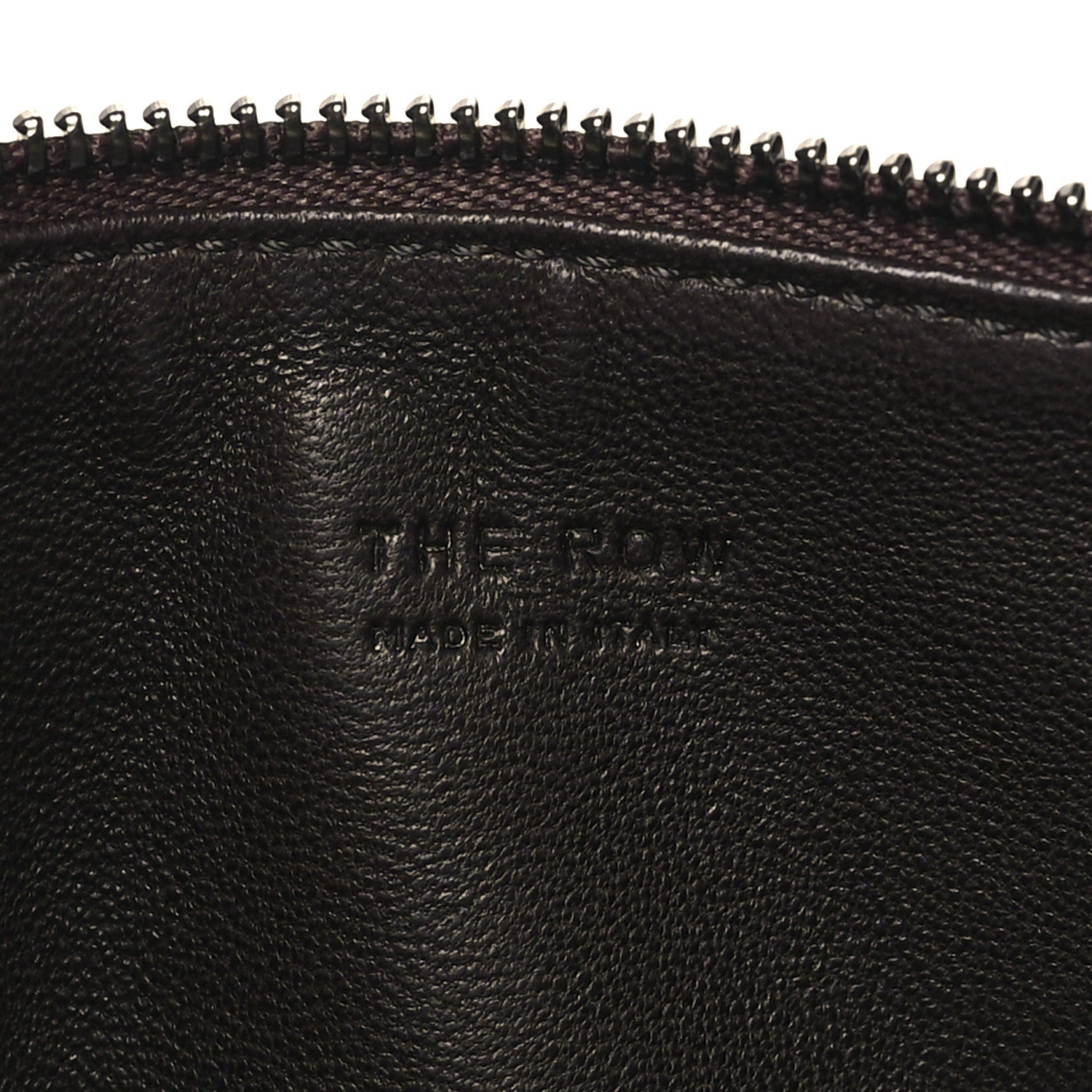 The Row Grained Calfskin 90's Bag Brown 6 of 9