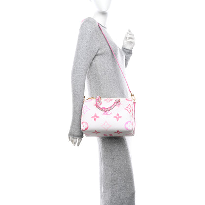 Louis Vuitton Monogram Giant By The Pool 2.0 Speedy Bandouliere 25 Rose 2 of 10