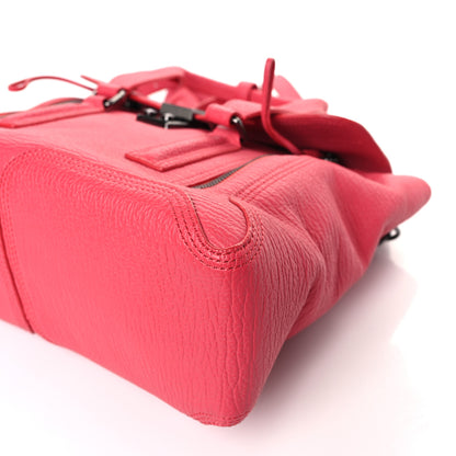 3.1 Phillip Lim Textured Calfskin Medium Pashli Satchel Raspberry 8 of 8