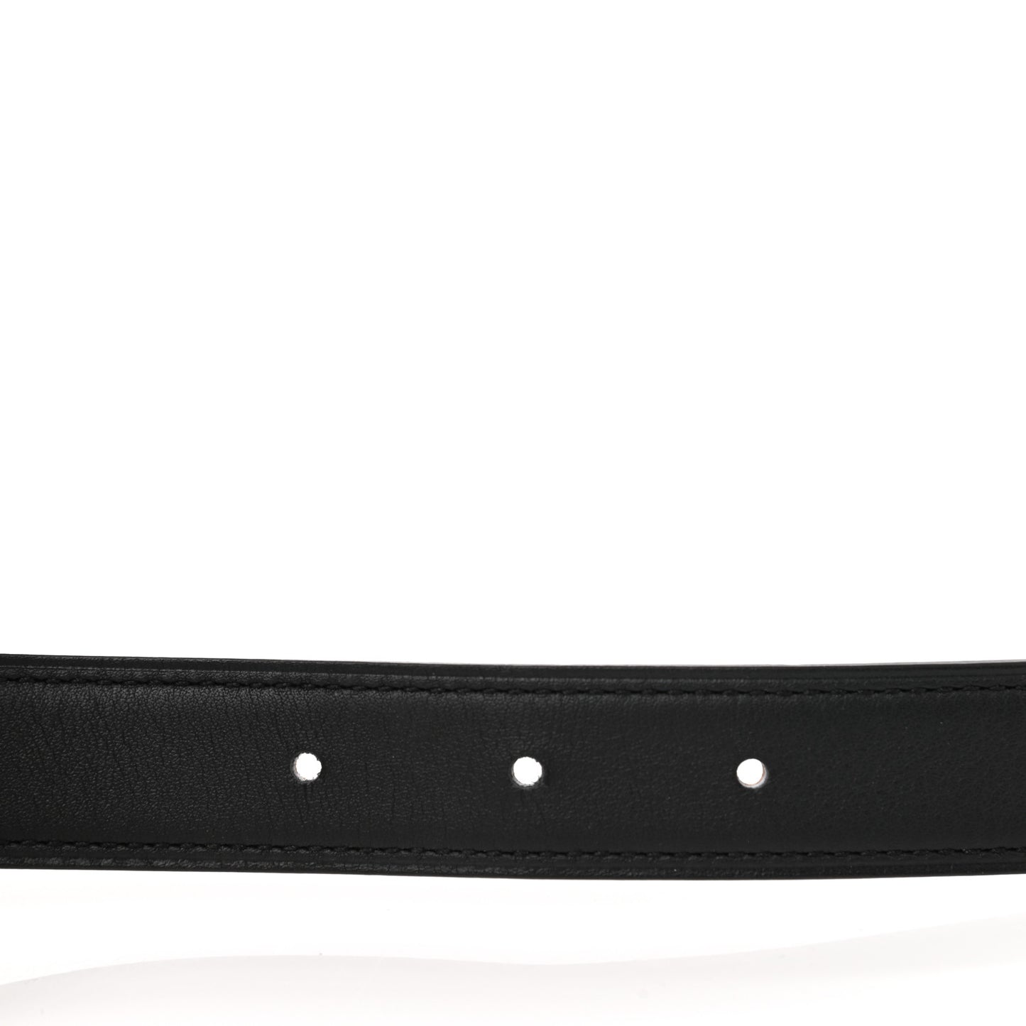 Swift Epsom 24mm Bubbles H Belt 75 Black Gold