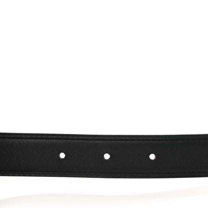 Hermes Swift Epsom 24mm Bubbles H Belt 75 Black Gold 5 of 9