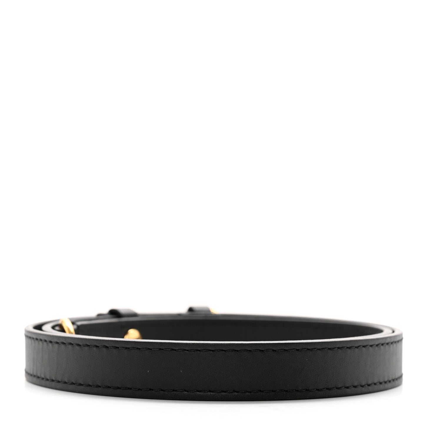 Calfskin Multi Pochette Shoulder Strap Black