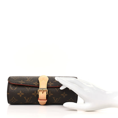 Louis Vuitton Monogram 3 Watch Travel Case 4 of 9