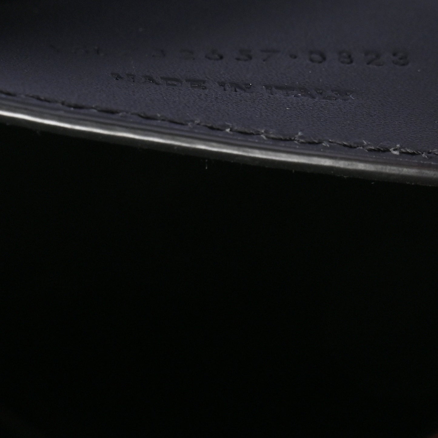 Calfskin Monogram Take Away Box Black