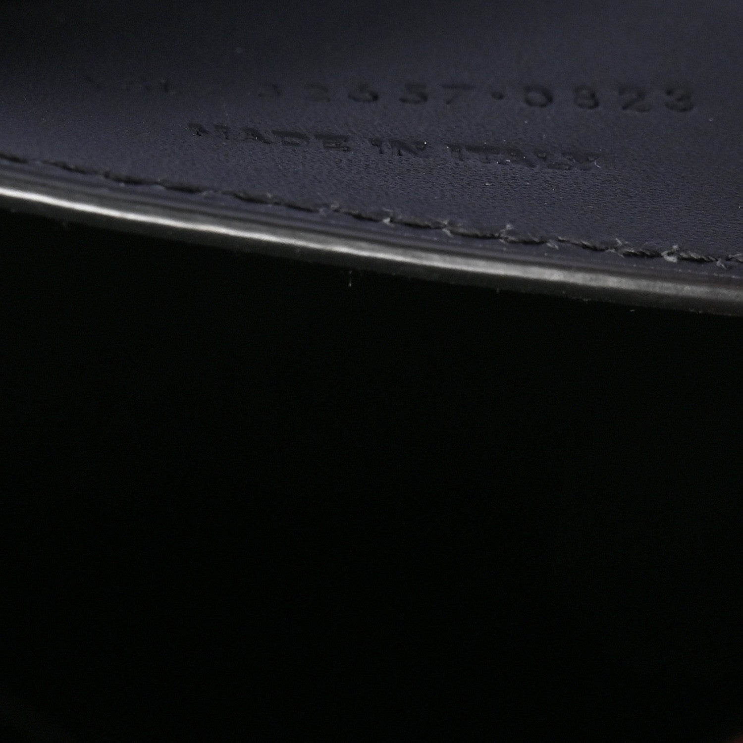 Saint Laurent Calfskin Monogram Take Away Box Black 7 of 7