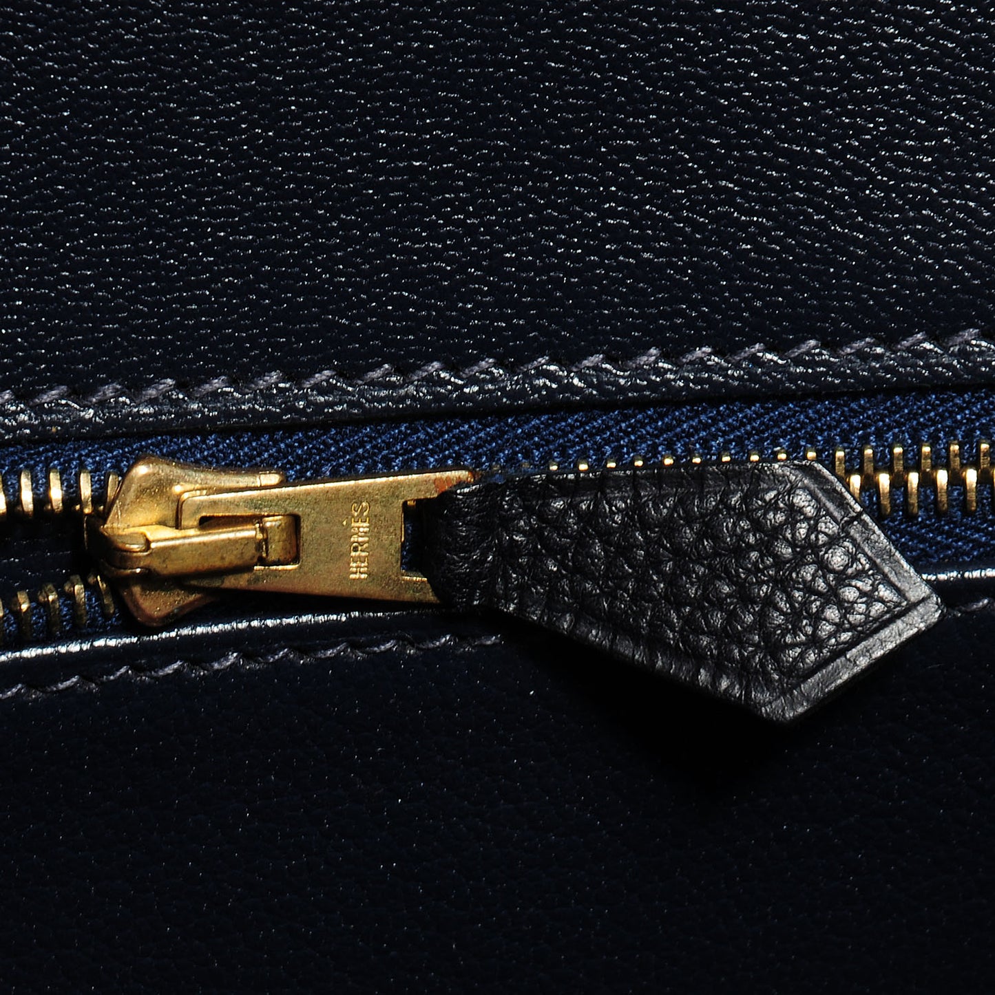 Togo Birkin 35 Indigo