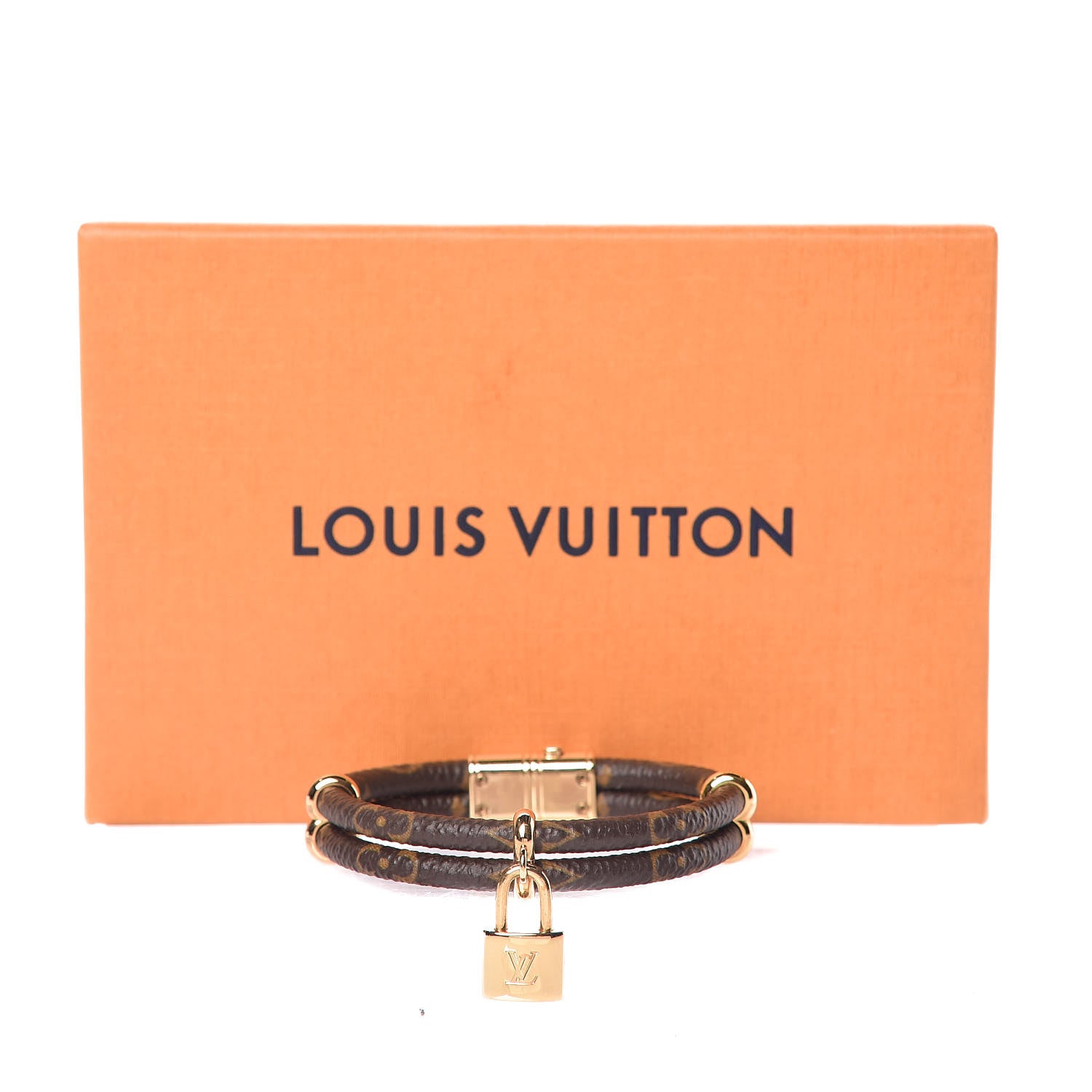 Louis Vuitton Monogram Keep It Twice Bracelet 17 6 of 6