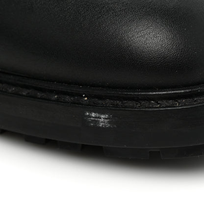 Christian Dior Calfskin Empreinte Ankle Boot 37.5 Black 10 of 14