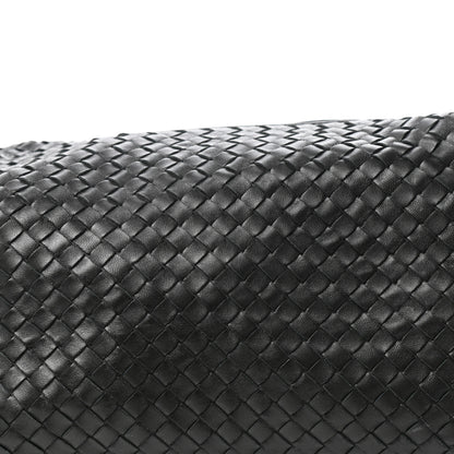 Bottega Veneta Nappa Intrecciato Medium Shoulder Bag Black 9 of 9