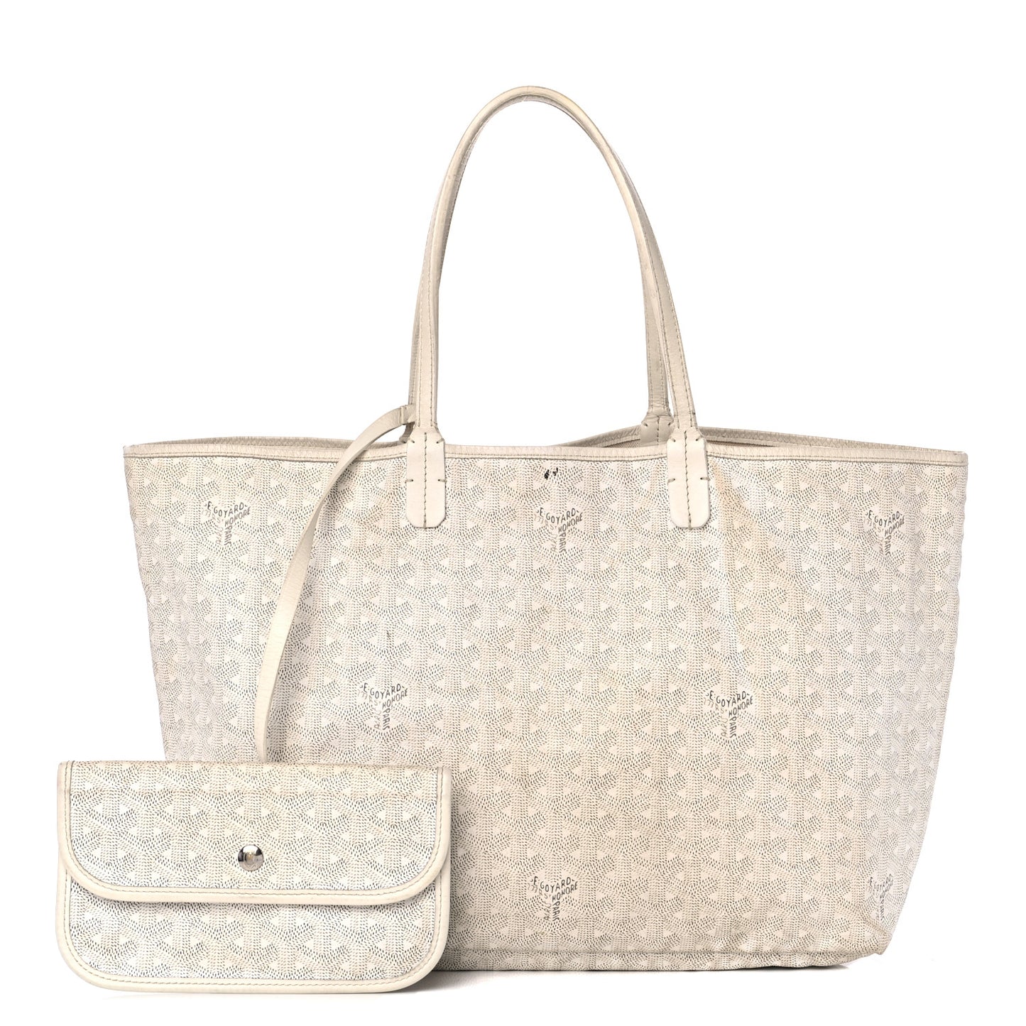 Goyardine Saint Louis PM White