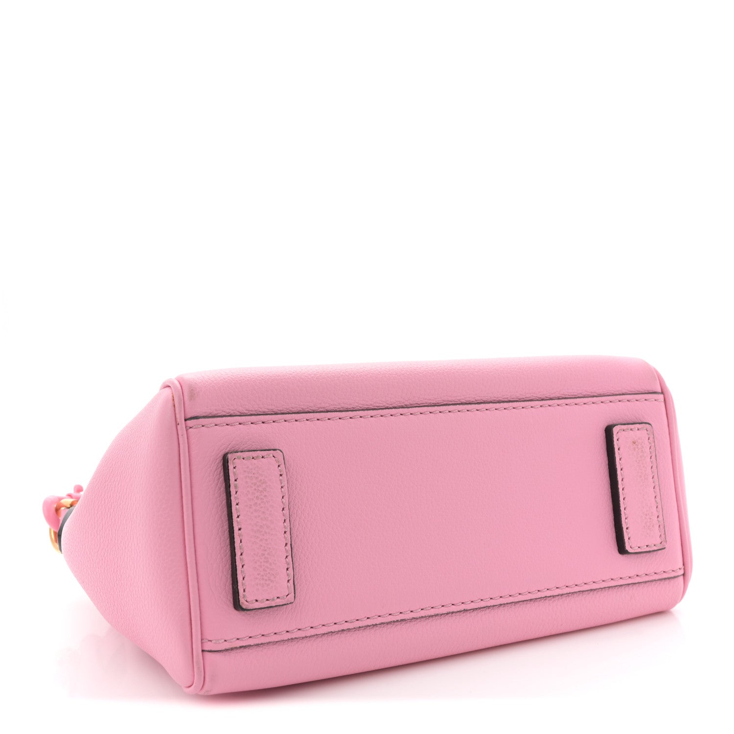 Versace Grained Calfskin Small La Medusa Top Handle Bag Pink 4 of 13