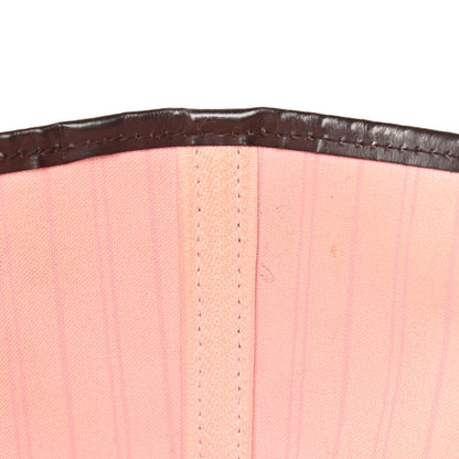 Louis Vuitton Damier Ebene Neo Neverfull MM Rose Ballerine 13 of 14