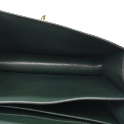 Prada Saffiano Symbole Flap Shoulder Bag Smeraldo 5 of 12