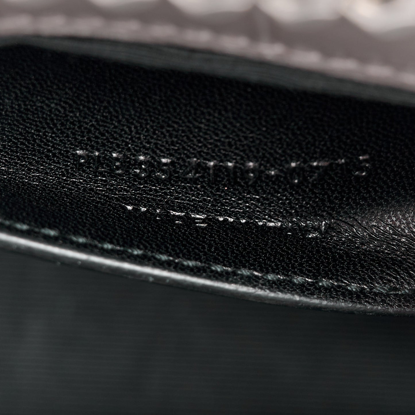 SAINT LAURENT Calfskin Crocodile Embossed Medium Classic Monogram Kate Tassel Satchel Fog