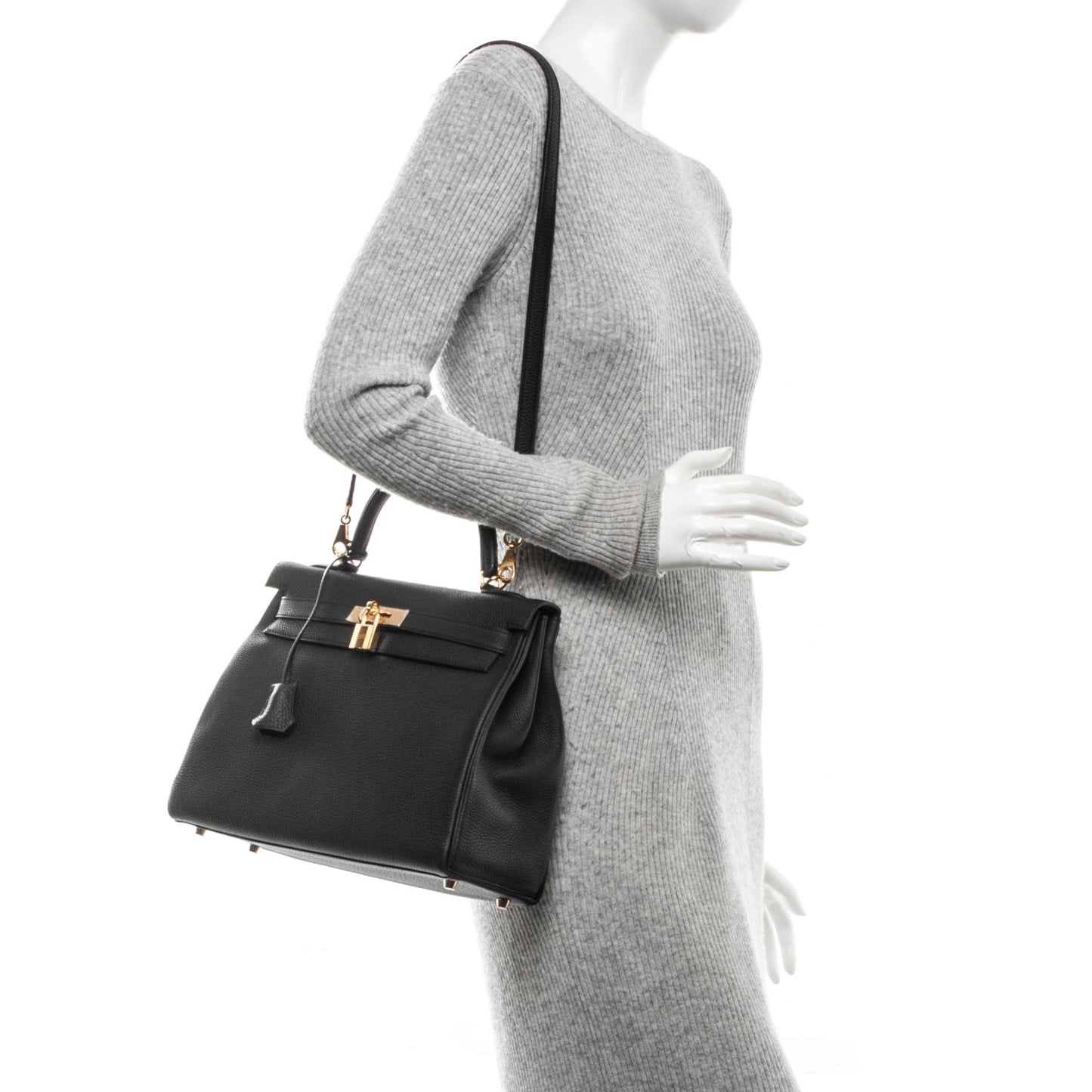 Togo Kelly Retourne 32 Black