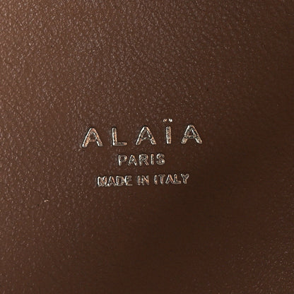 Alaia Palmelatto Calfskin Fiori Degrade Mina 20 Bag Sable 7 of 9