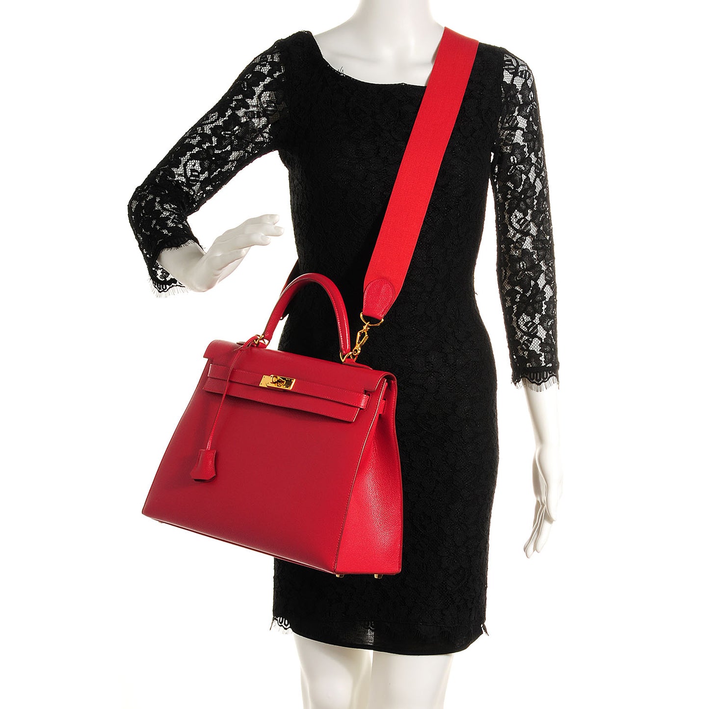 Courchevel Kelly Sellier 35 Rouge Vif