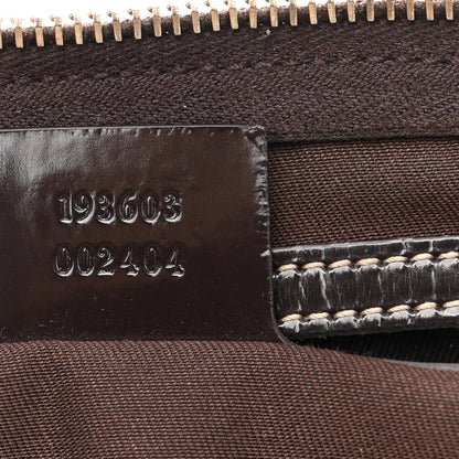 Gucci GG Plus Monogram Medium Joy Boston Dark Brown 7 of 14