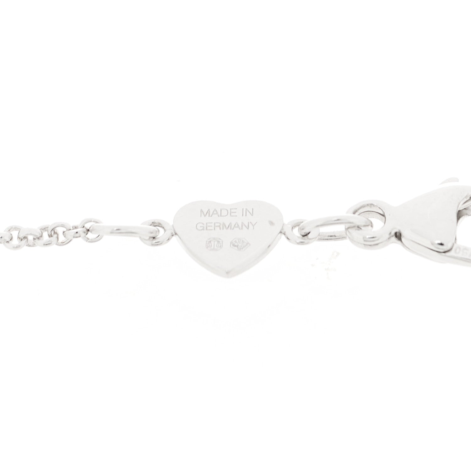 Chopard 18K White Gold Diamond My Happy Hearts Pave Bracelet 4 of 4