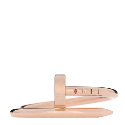 Cartier 18K Pink Gold Small Juste Un Clou Ring 50 5.25 1 of 5