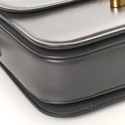 Celine Shiny Calfskin Medium Triomphe Grey 7 of 8