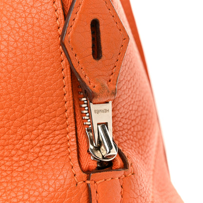 Hermes Taurillon Clemence Bolide 31 Orange 17 of 21