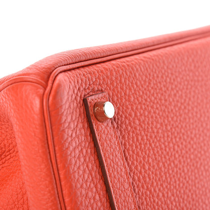 Hermes Togo Birkin 35 Capucine 7 of 37