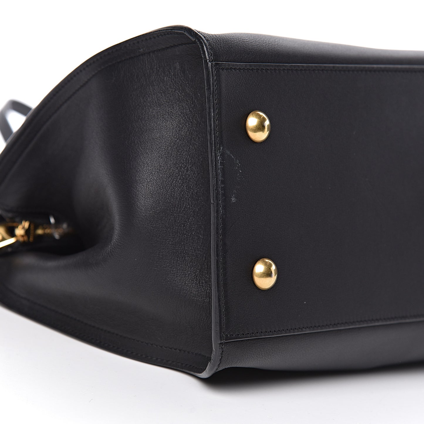 Calfskin Small Classic Y Cabas Black