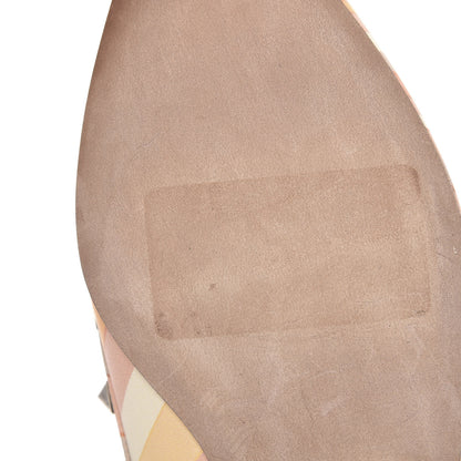 Valentino Garavani Nappa Native Couture 1975 Rockstud Cage Ballerina Flats 36 Mandarin Sorbet 9 of 9