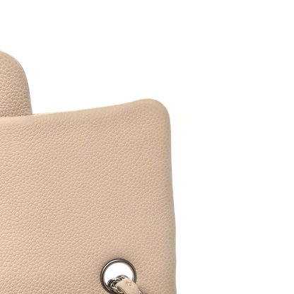 Chanel Iridescent Caviar Quilted Mini Rectangular Flap Light Beige 12 of 12