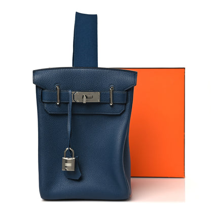 Hermes Togo Hac A Dos PM Backpack Bleu Navy 11 of 11
