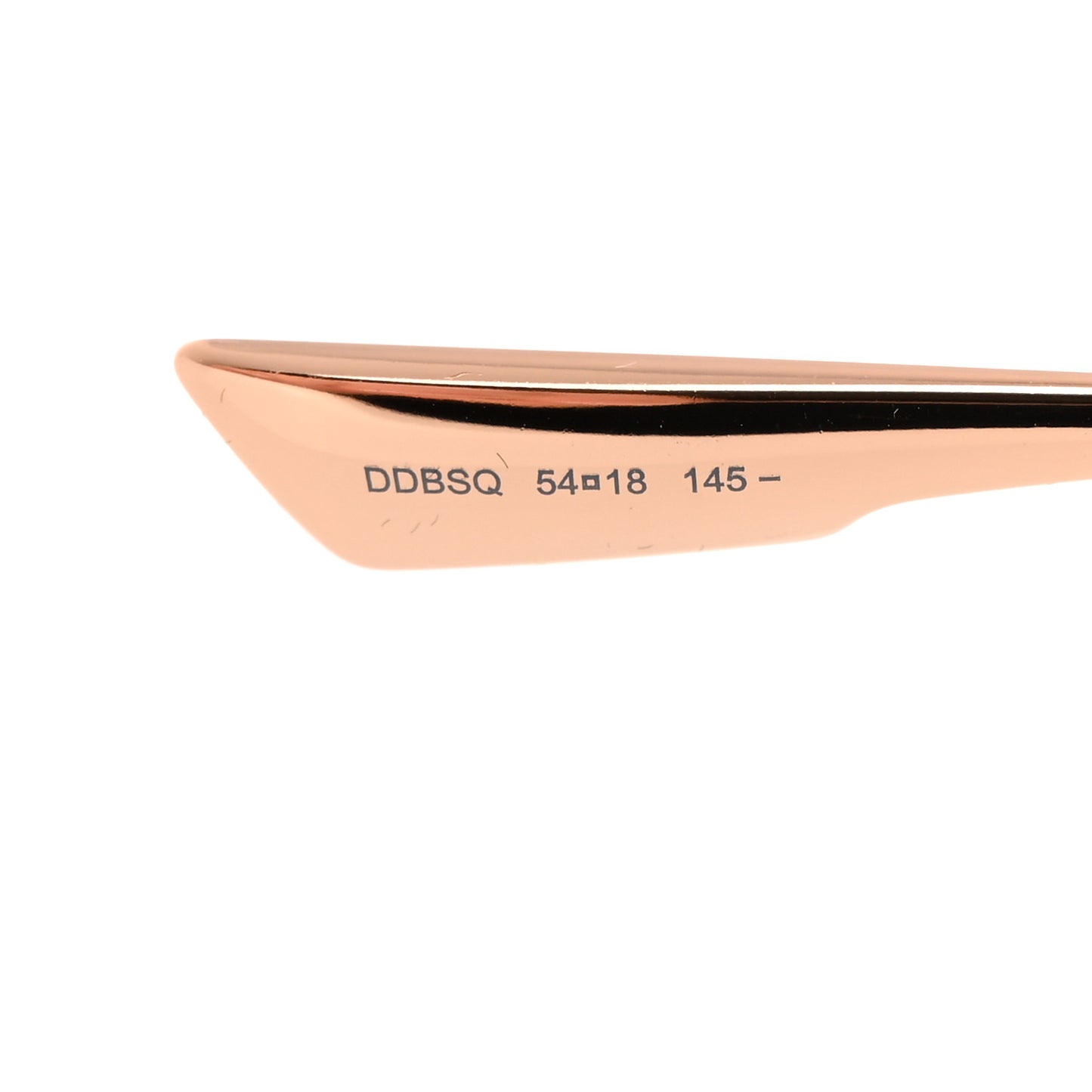 Metal Stellaire 1 Square Sunglasses Rose Gold