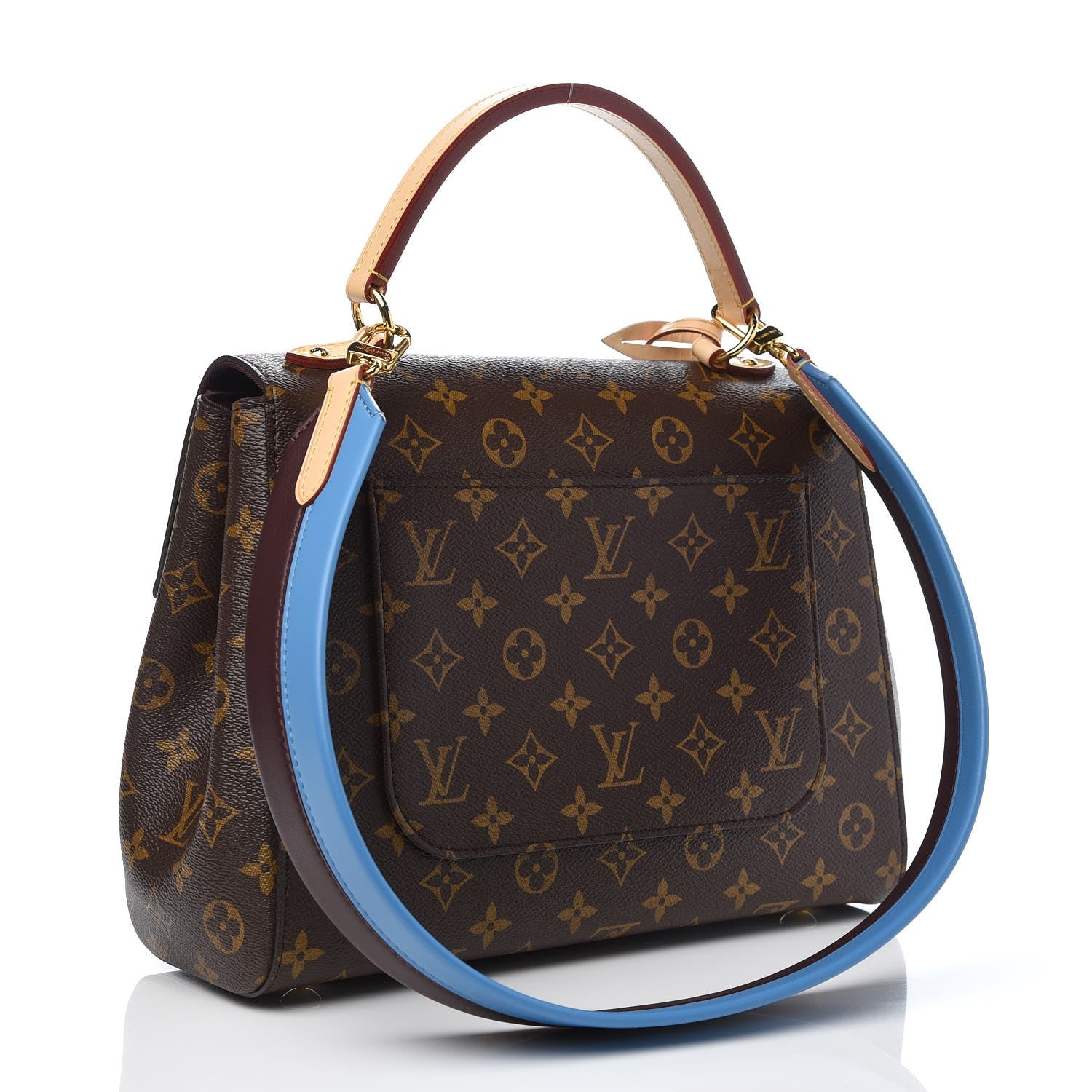 Louis Vuitton Monogram Cluny MM Blue Glacial 3 of 7