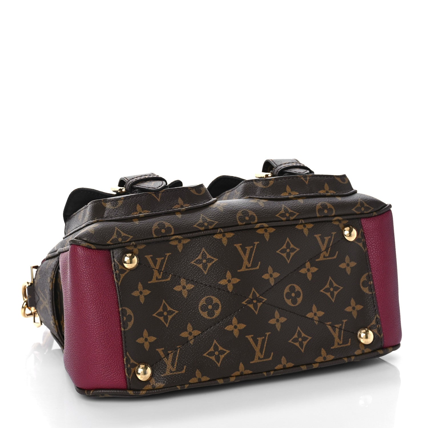 Louis Vuitton Monogram Manhattan NM Raisin 4 of 8