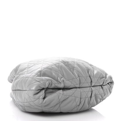 Christian Dior Lambskin Supple Macrocannage Ammi Bag Grey 4 of 10