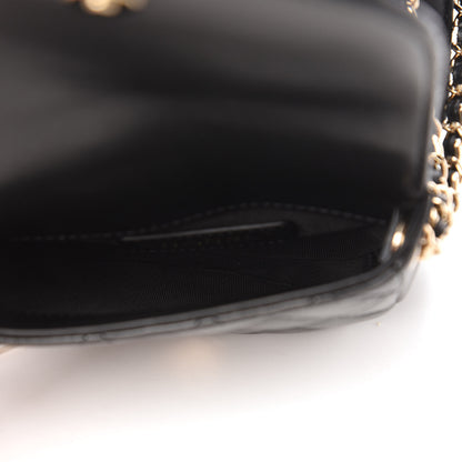 Chanel Lambskin Quilted Side Packs Black 6 of 12