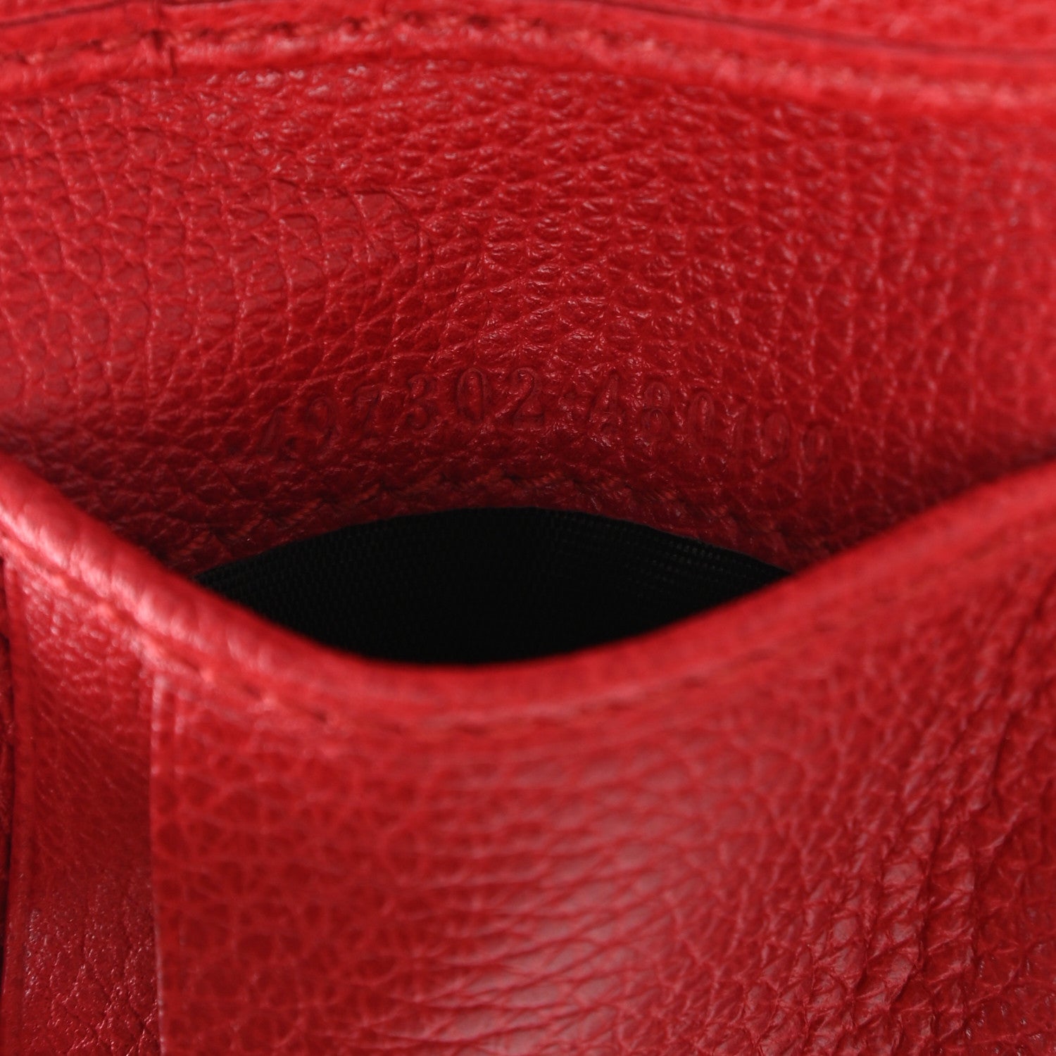 Gucci Calfskin Logo Bi-Fold Short Wallet Red 7 of 7