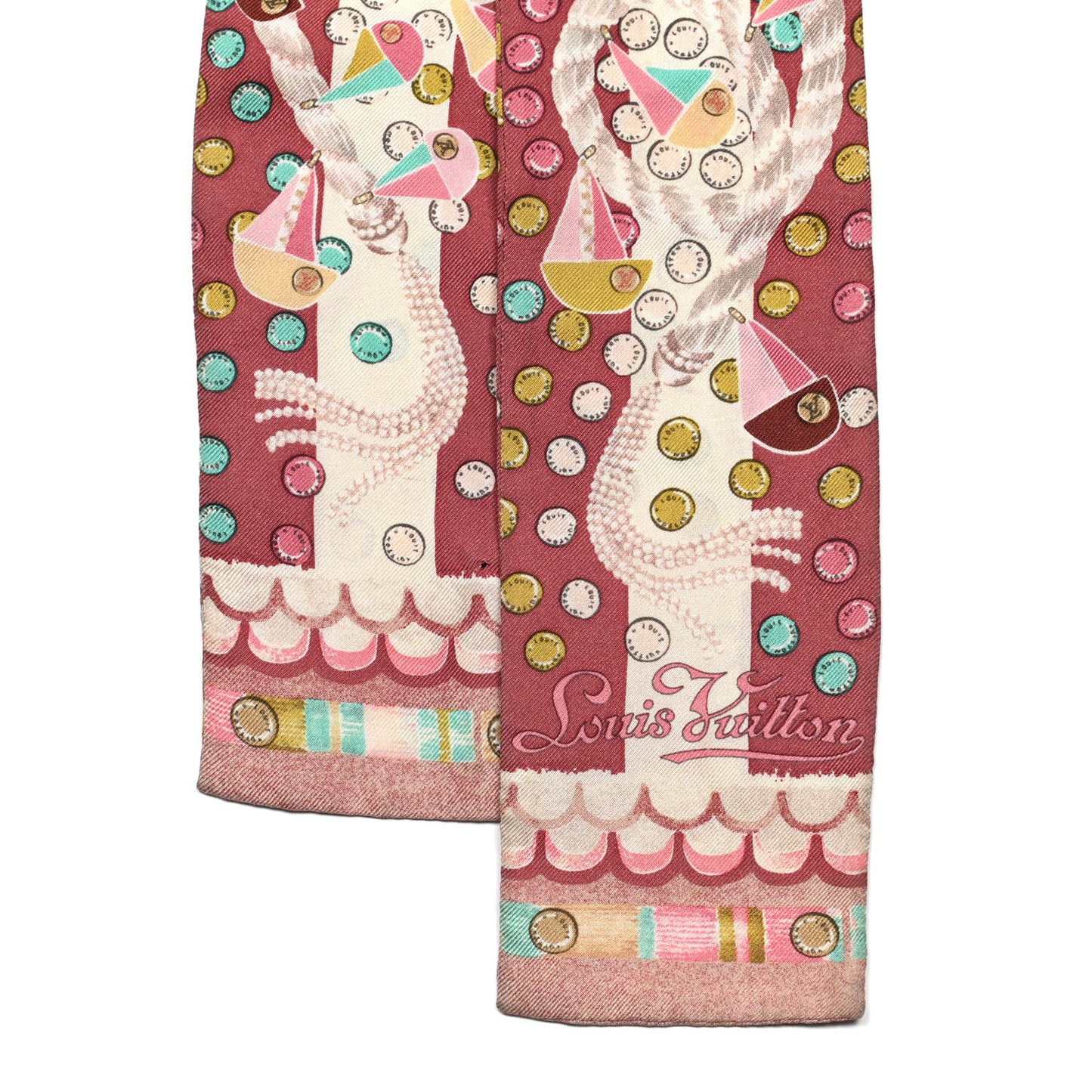 Silk Escale Bandeau Pink