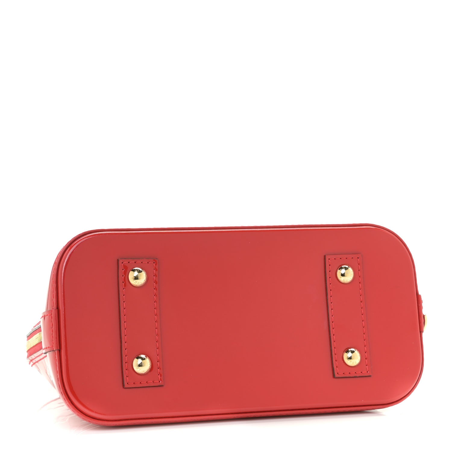 Louis Vuitton Vernis Alma BB Cherry 4 of 8