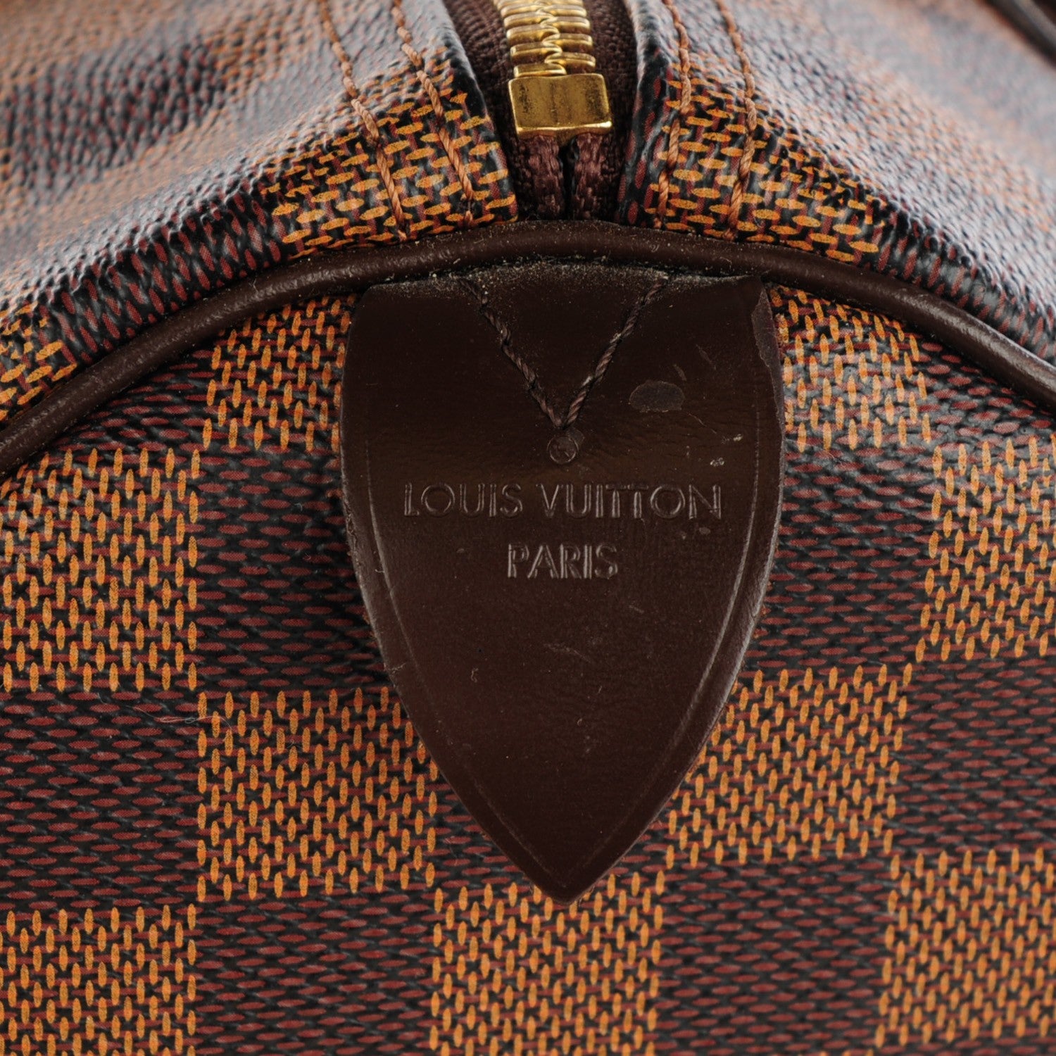 Louis Vuitton Damier Ebene Speedy 30 6 of 10