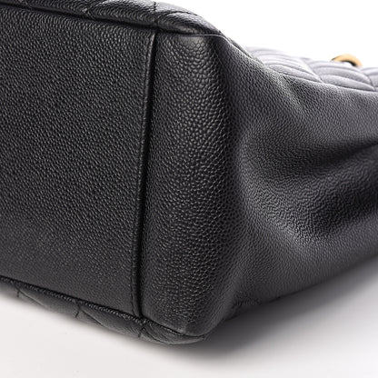 Chanel Caviar Quilted Grand Shopping Tote GST Black 9 of 9