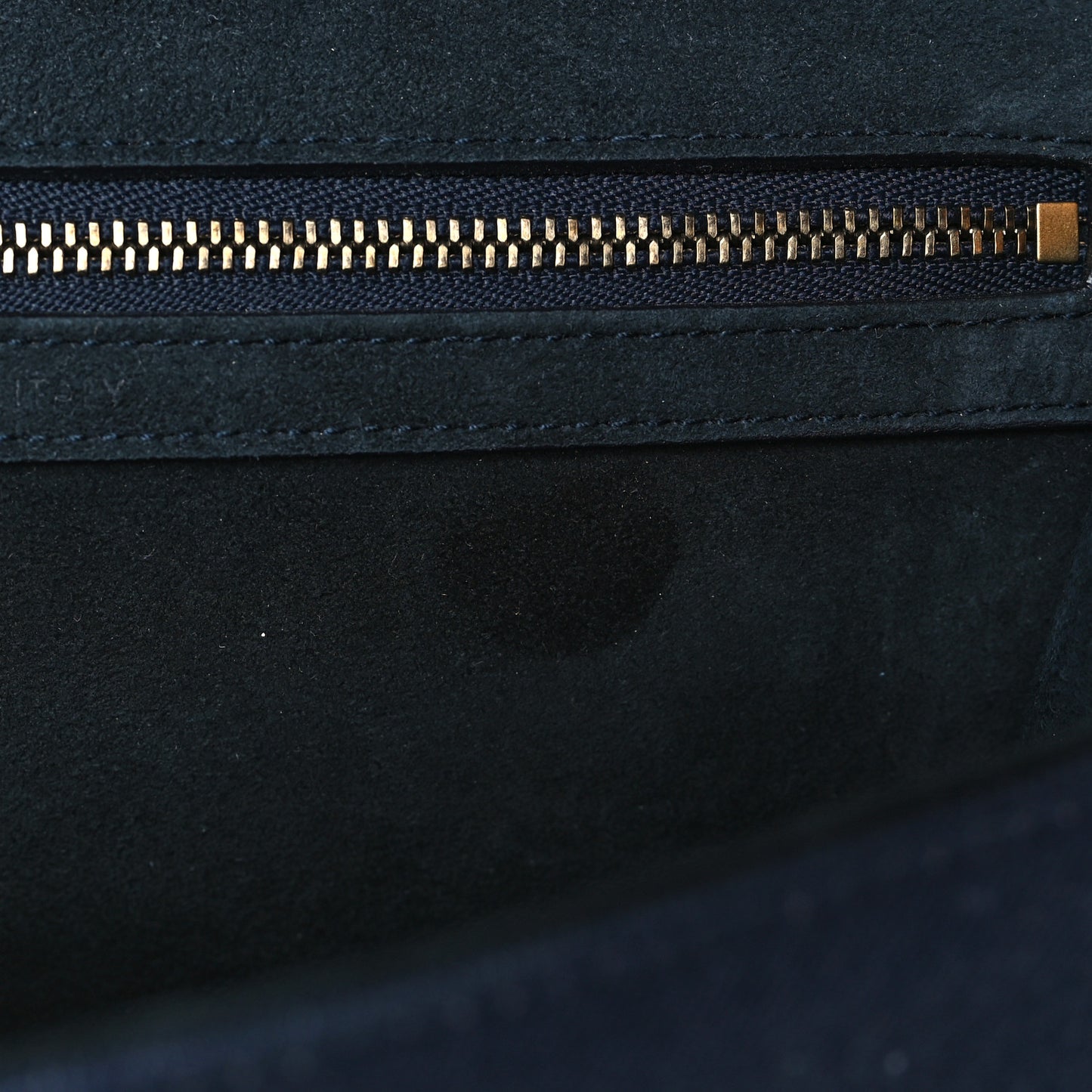 Denim Studded Medium Diorama Flap Bag Blue