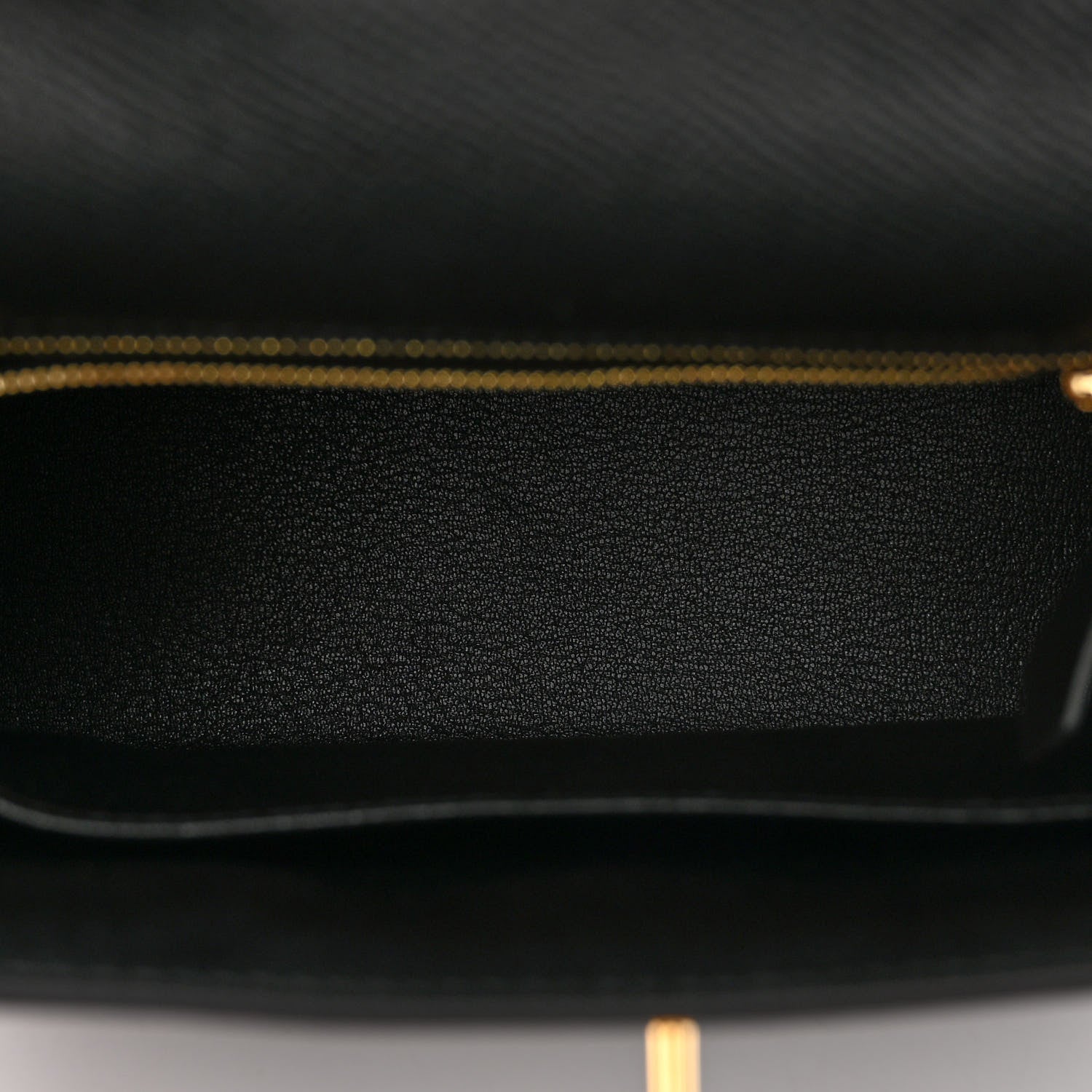 Hermes Epsom Kelly Sellier 25 Black 5 of 10
