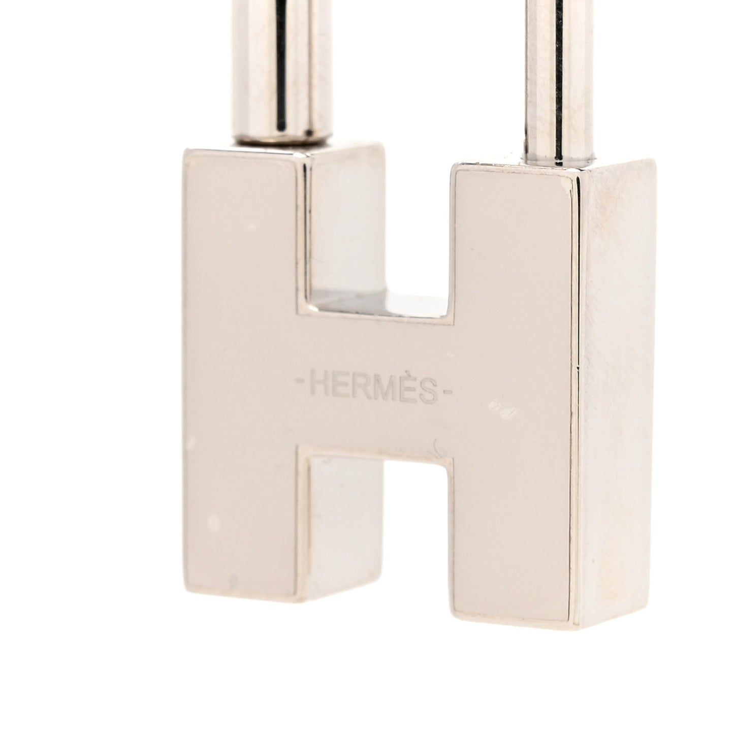 Lacquered Palladium Cadenas Quizz Rainbow Key Ring
