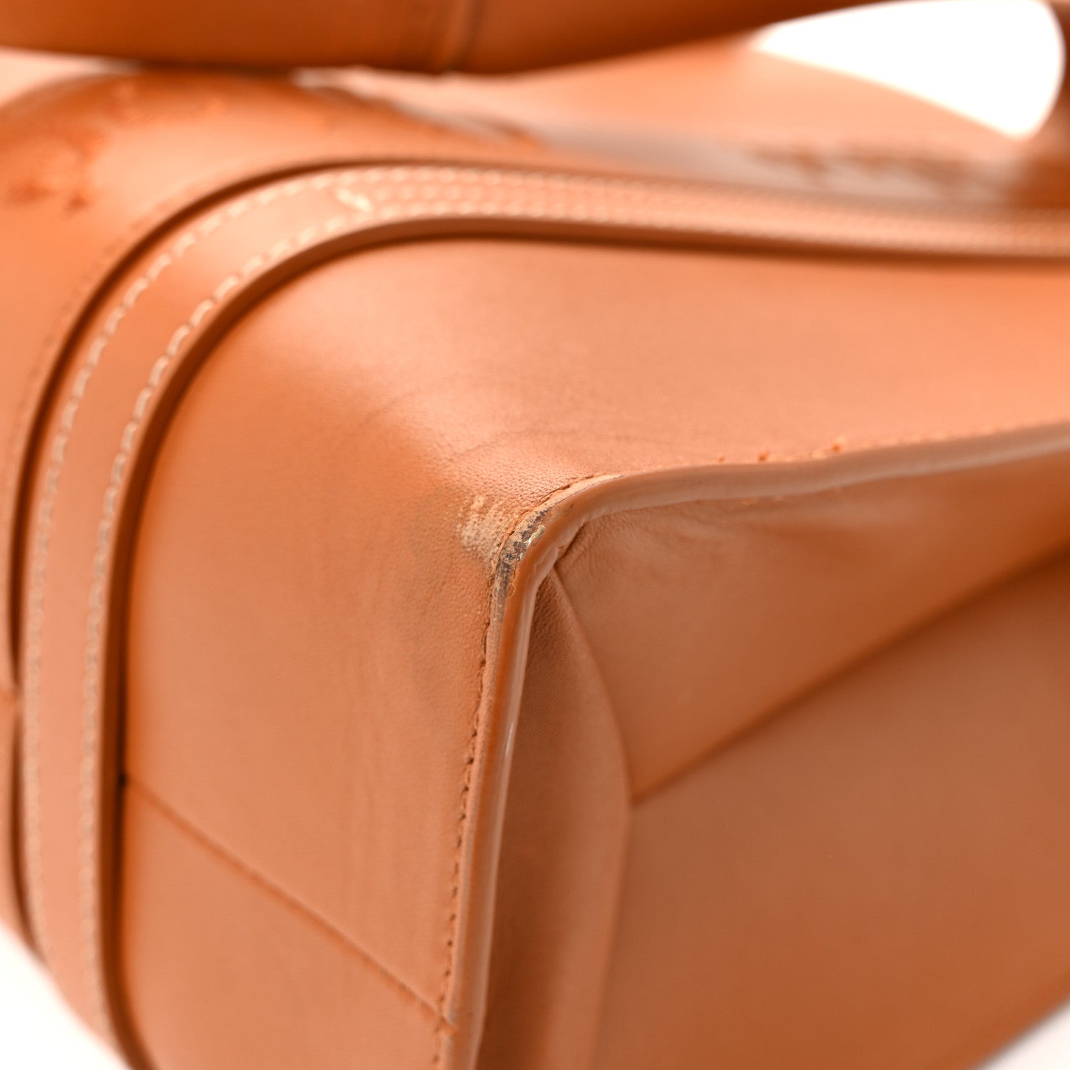 Chloe Calfskin Medium Woody Tote Caramel 13 of 15