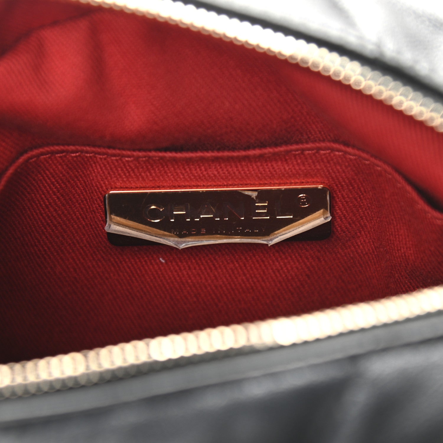 Chanel Lambskin Quilted Small Bowling Bag Black 6 of 10