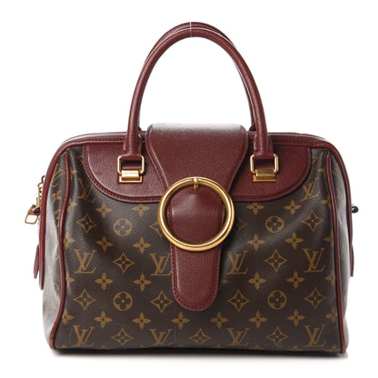 Louis Vuitton Monogram Golden Arrow Speedy Burgundy 1 of 9