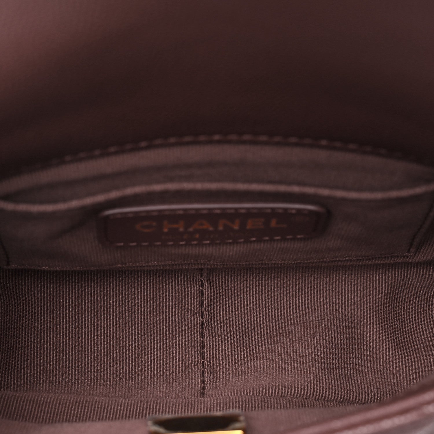 Chanel Caviar Quilted Mini Twist Your Buttons Flap Burgundy 5 of 11