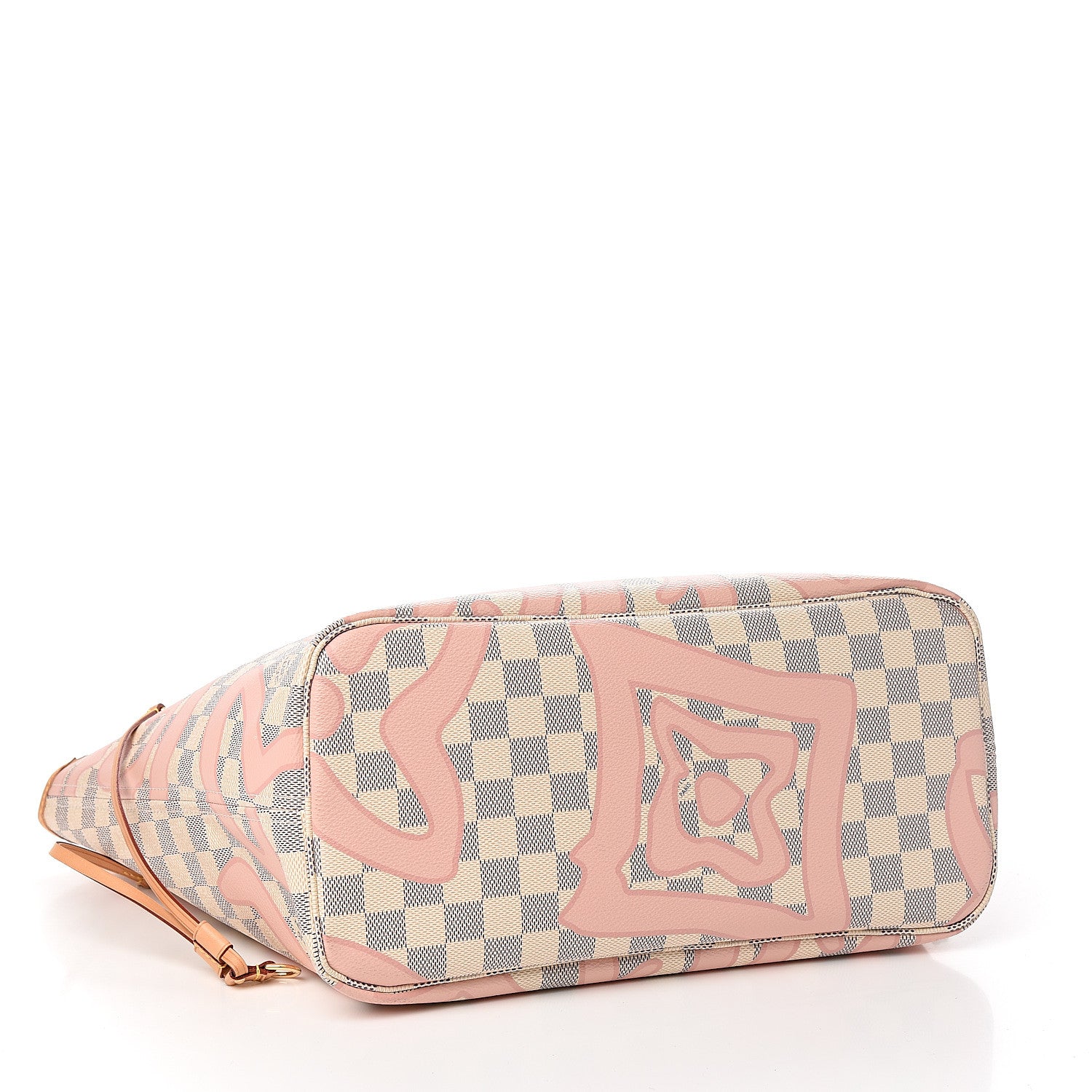 Louis Vuitton Damier Azur Tahitienne Neverfull MM 3 of 11
